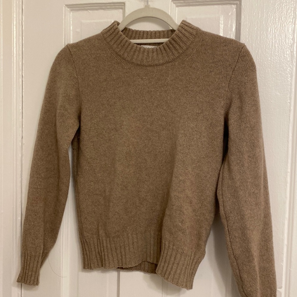 Asket cashmere sweater XXS in light brown